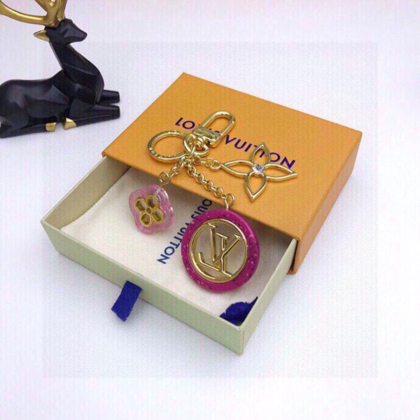 ブランドキーホルダー角部分ディテール